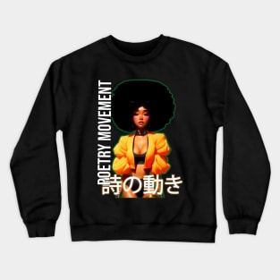 poetry movement Crewneck Sweatshirt